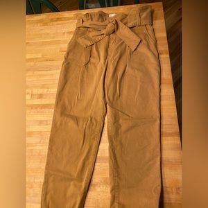 Sèzane Tan Women’s Pants With Belt